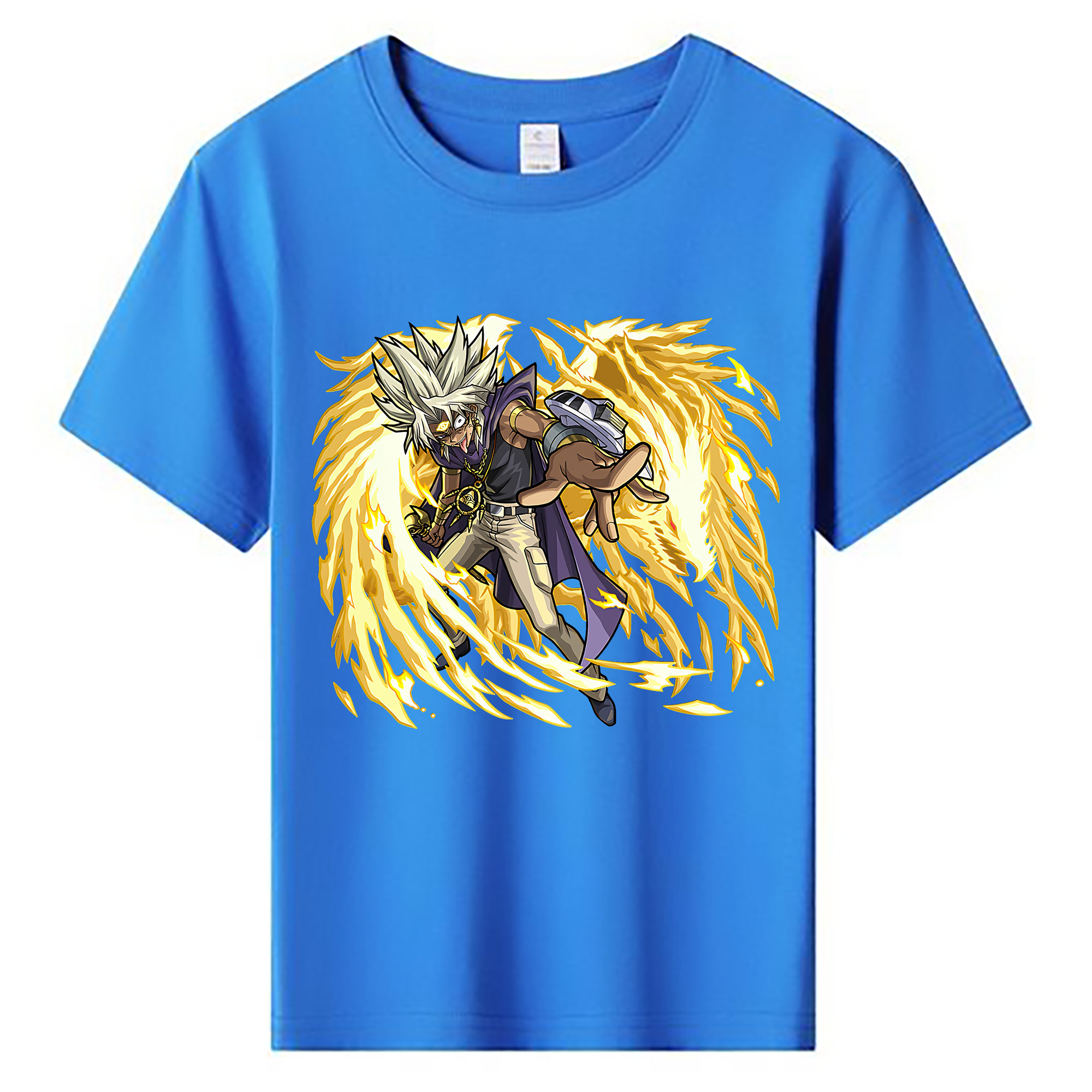 （画像用） 遊☆戯☆王 Yu-Gi-Oh! 綿100％キッズTシャツ（フロントプリント）
